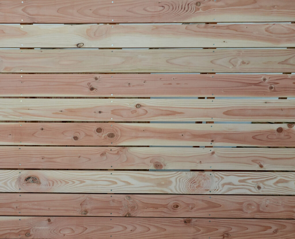 Madera de pino oregón cepillada